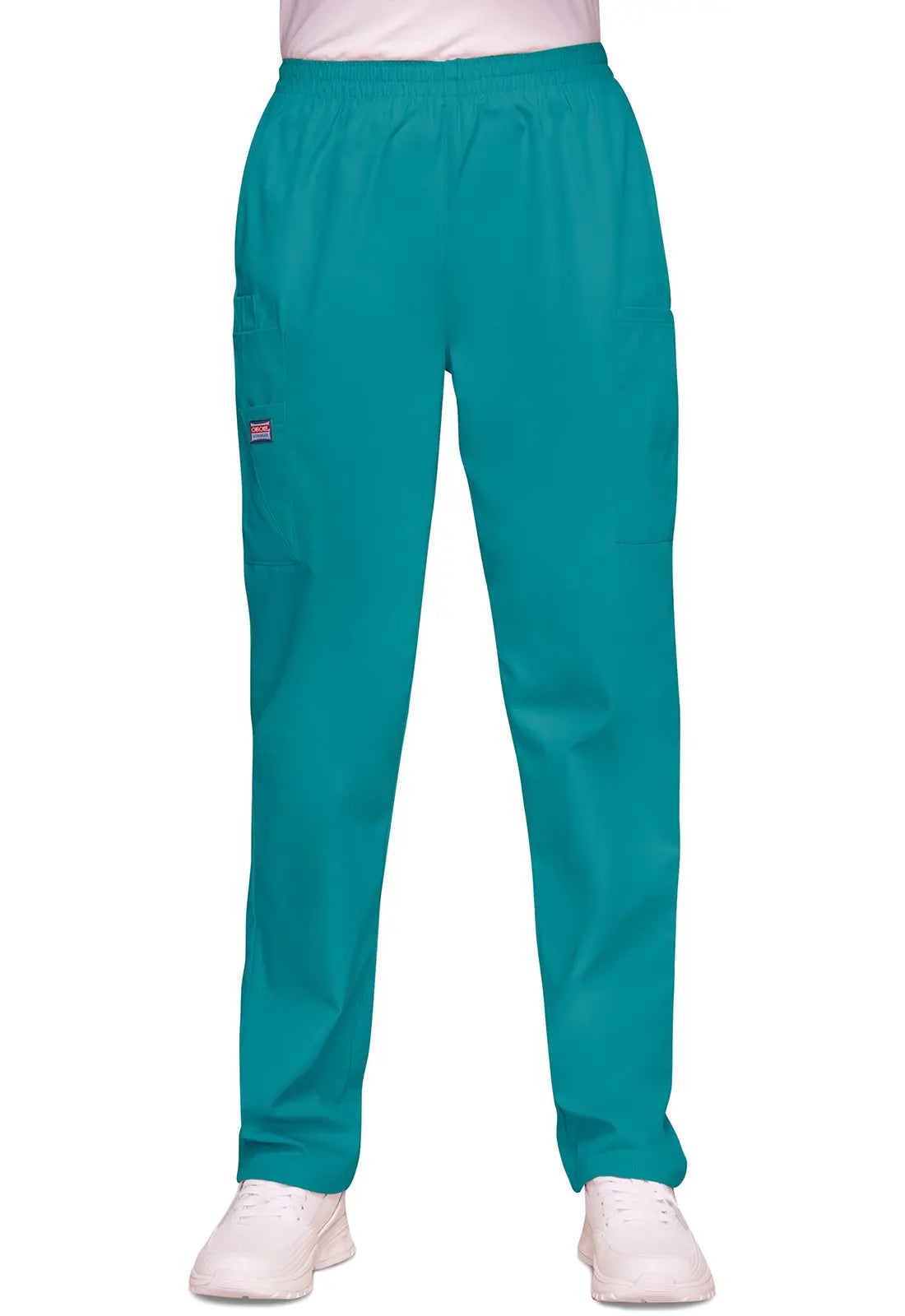 Sale Alert Cherokee Women's Pull-on Cargo Pant - Teal