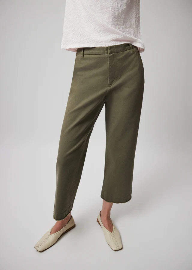 Hurry In ATM Cotton Twill Boyfriend Pant