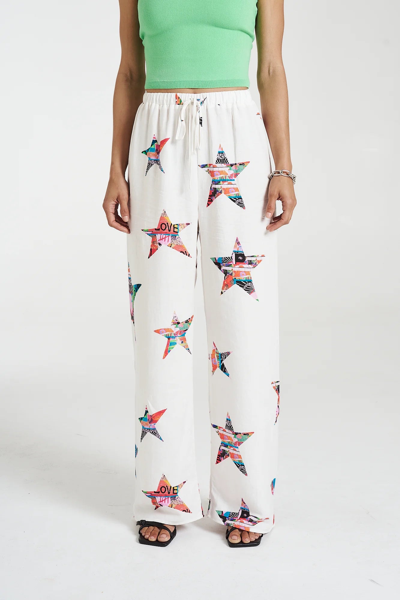 Blowout Deals ELASTIC WAIST PANTS - STAR X LOVERS