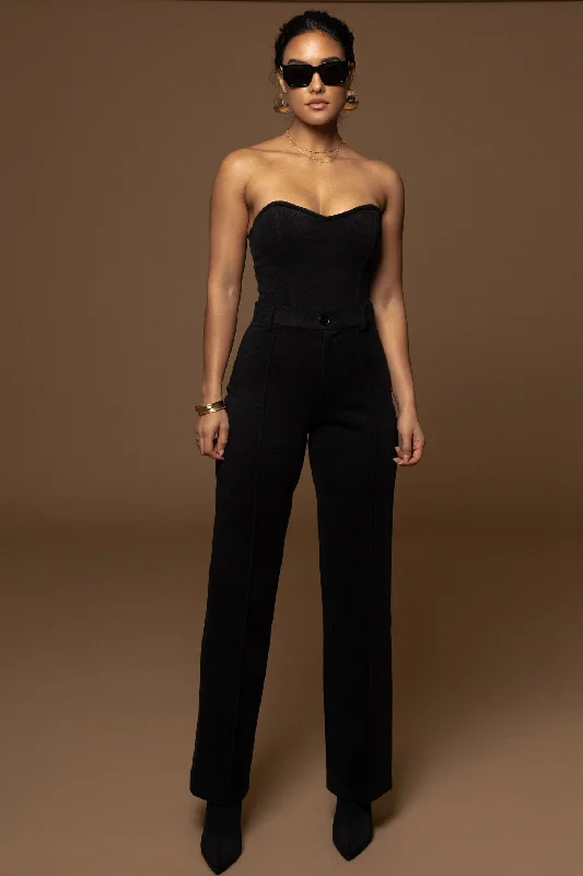 Get It Before It’s Gone Black STAY SHARP TROUSER