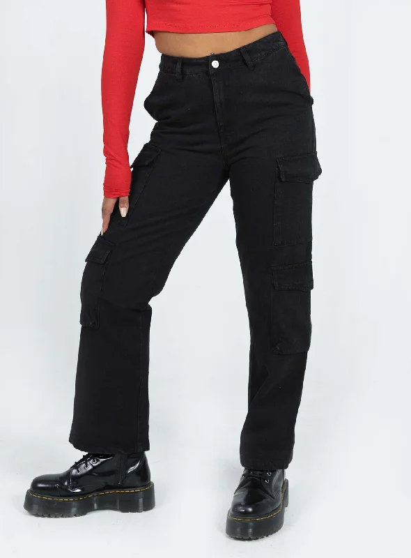 Weekend Savings Spree Kingston Cargo Jean Black