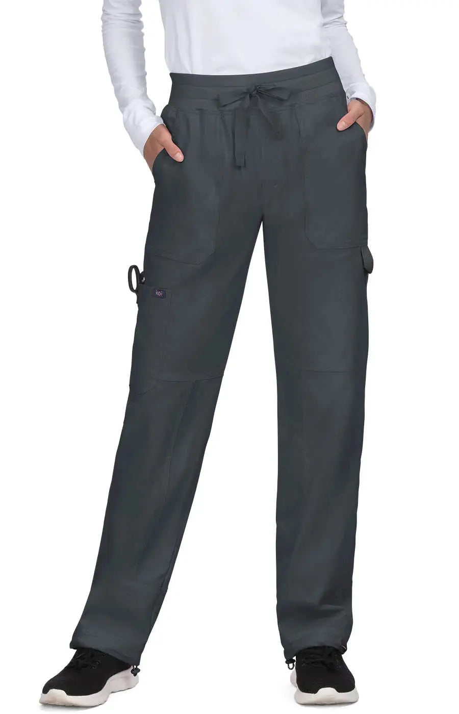 Buy More, Save More Koi Women's Stretch Alma Pant - Charcoal