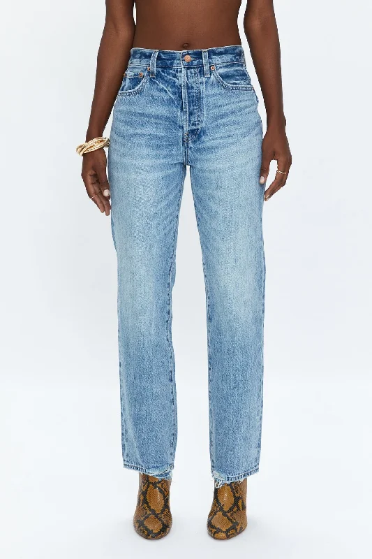 Buy Now Cassie Super High Jean in Bramble