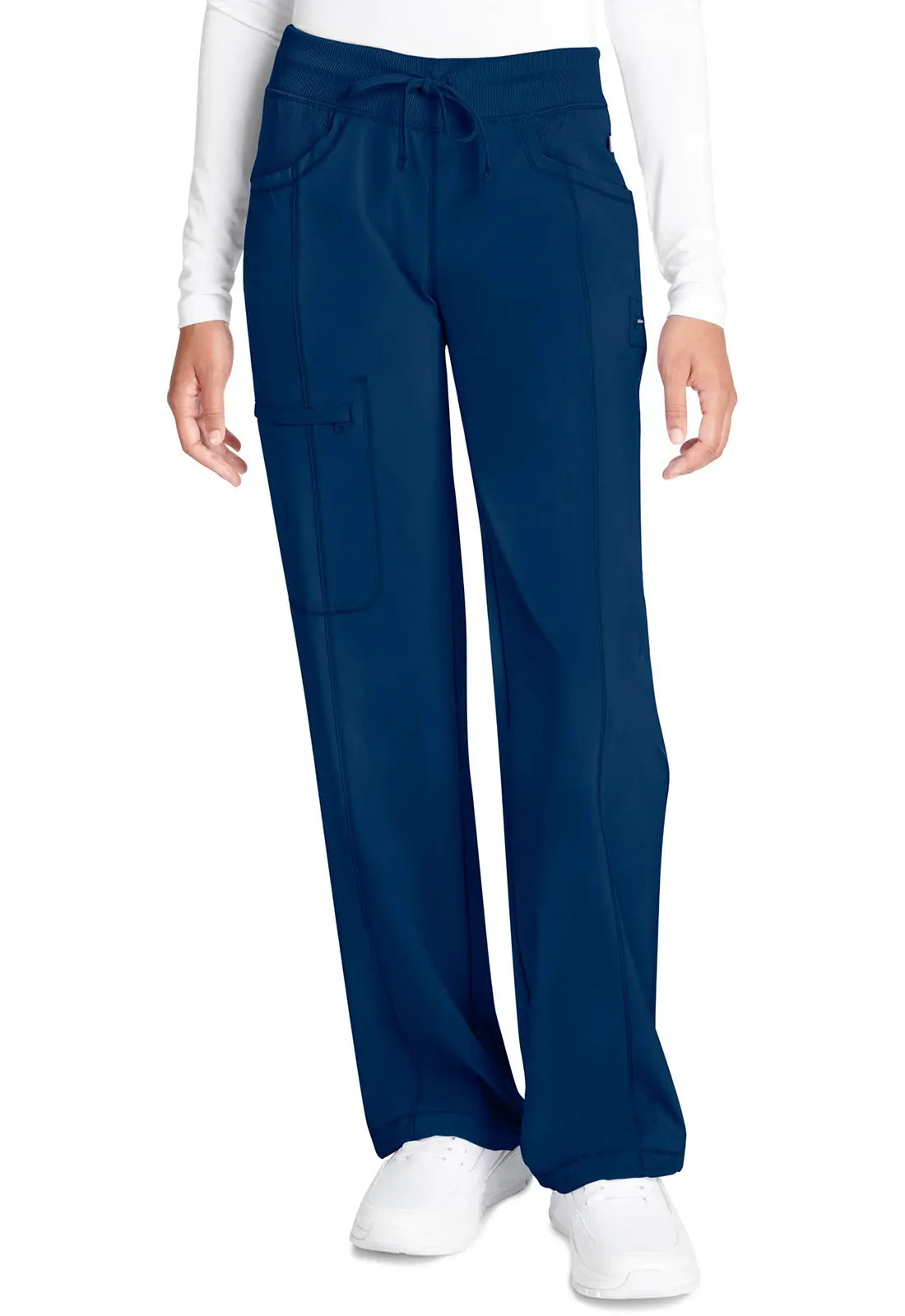 Value Pack Infinity Women's Straight Leg Drawstring Pant - Navy