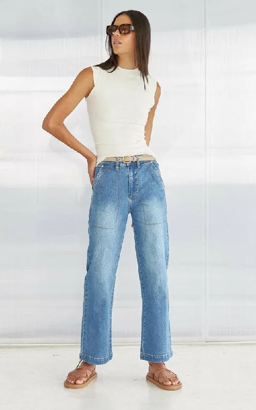 Can't Beat Cody Kick Flare Rodeo Trousers
