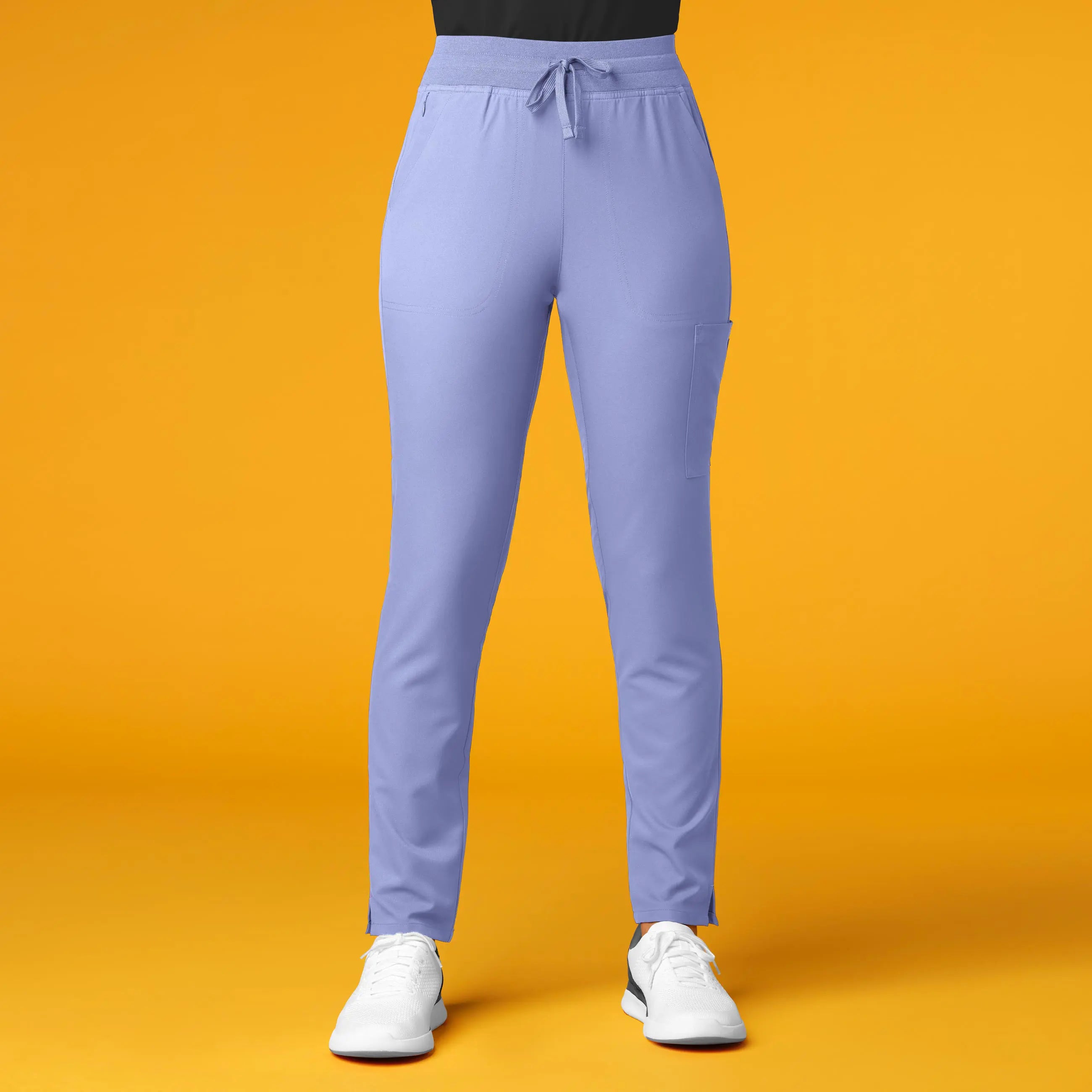 Massive Deals Wink Women's Cargo Straight Slim Leg Scrub Pant - Ceil Blue