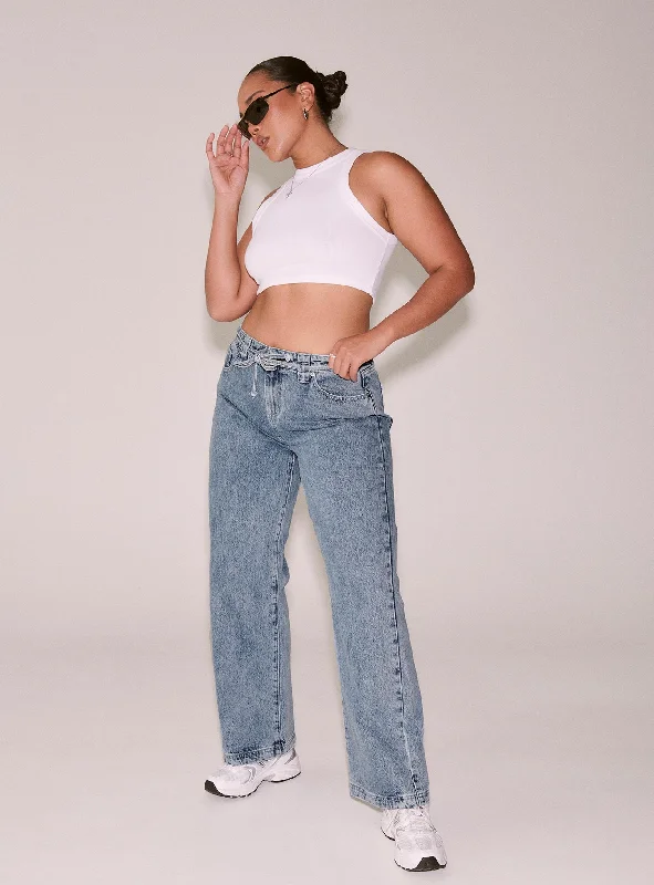 Reduced Price Pemberton Jeans Mid Wash Denim Tall