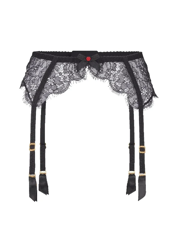Crazy Savings Lorna Lace Suspender (Black)