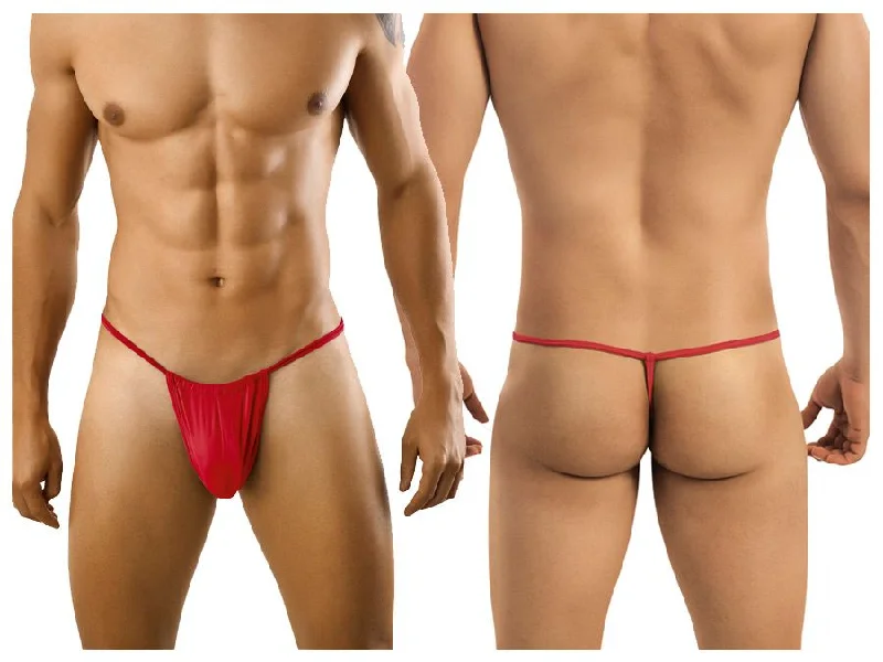 Super Discount CandyMan 9586 Thong Color Red