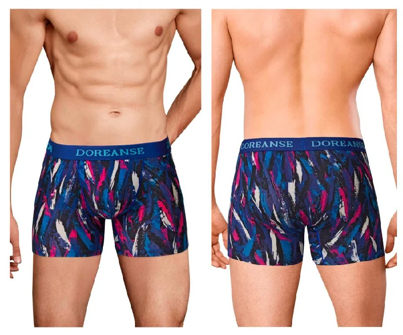 Act Now Doreanse 1704-PRN Neon Sport Trunks Color Printed