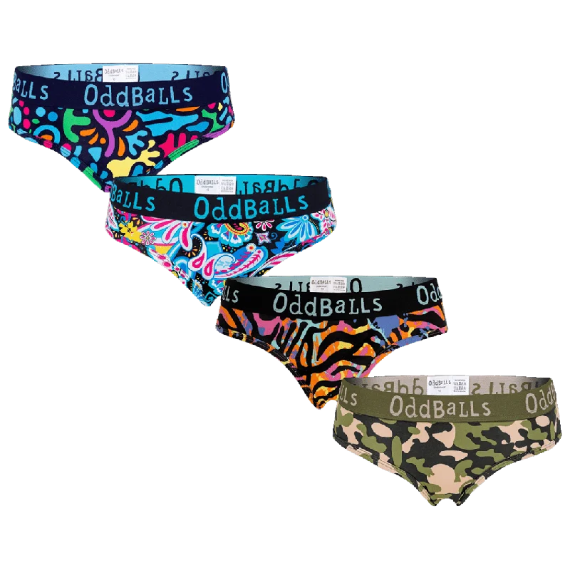 Price Drop Fierce Bundle - Ladies Briefs 4 Pack Bundle