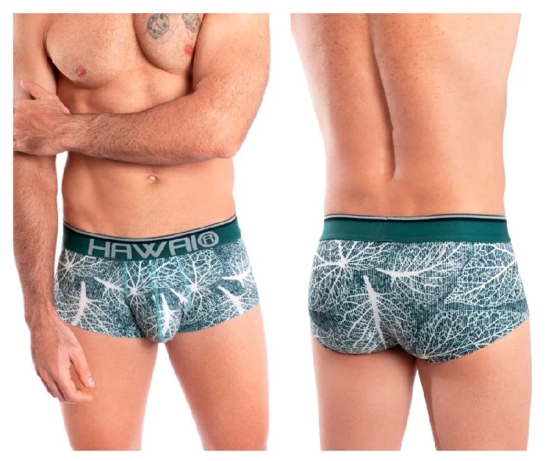 Cash Savings HAWAI 42134 Printed Mini Trunks Color Green