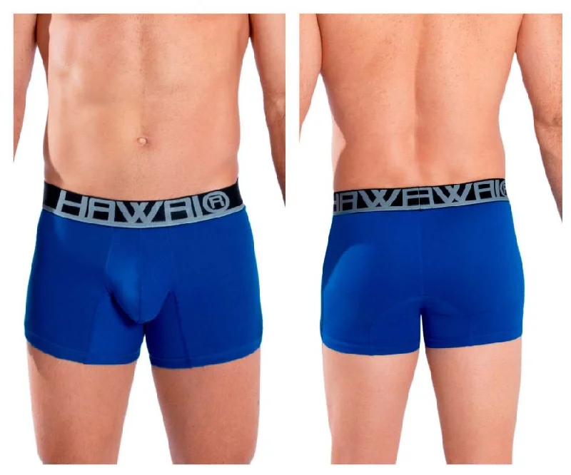 Can't Resist HAWAI 4986 Solid Athletic Trunks Color Royal Blue