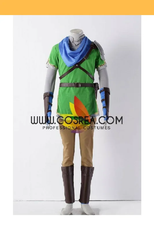 Don't Wait Zelda Hyrule Warriors Link Green Cosplay Costume