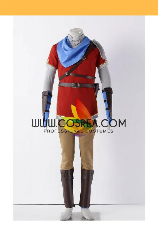 Early Access Zelda Hyrule Warriors Link Red Cosplay Costume