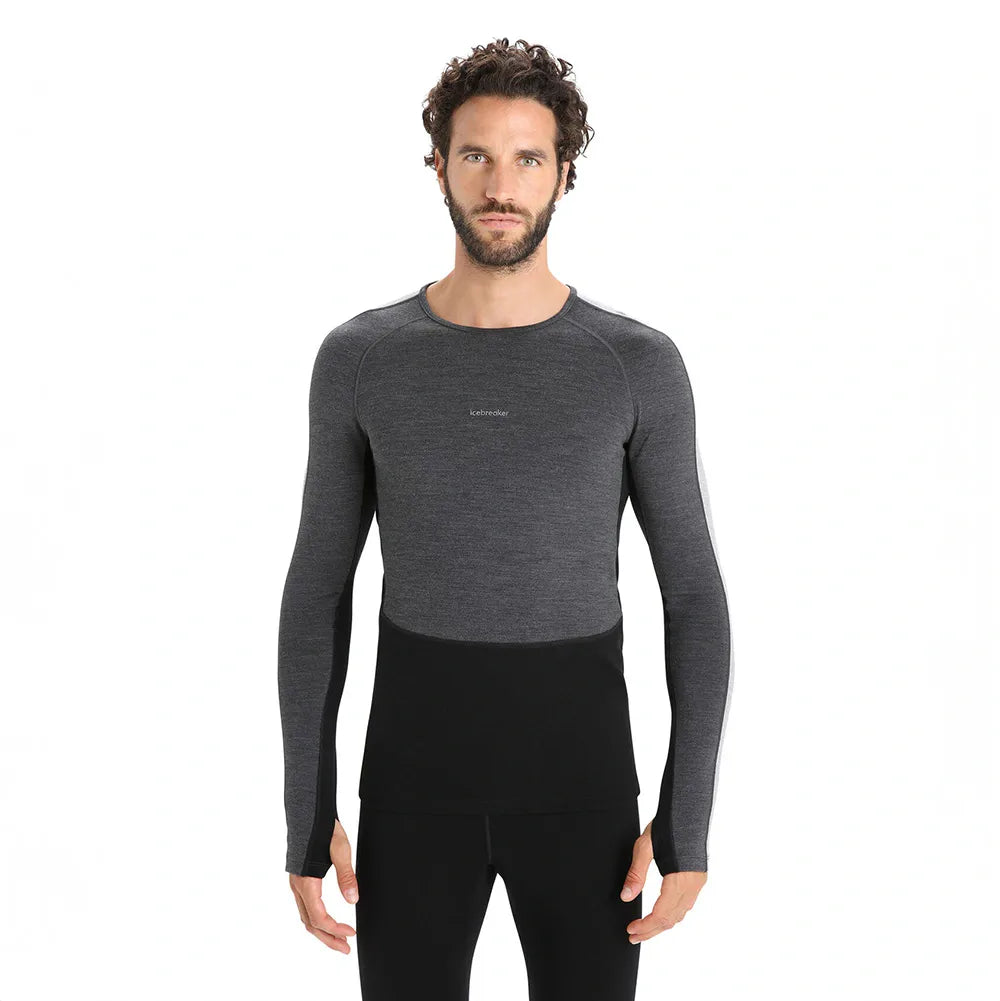 Exclusive Weekend Offers Inside Icebreaker 260 ZoneKnit Merino Mens Long Sleeve Crewe Thermal Top