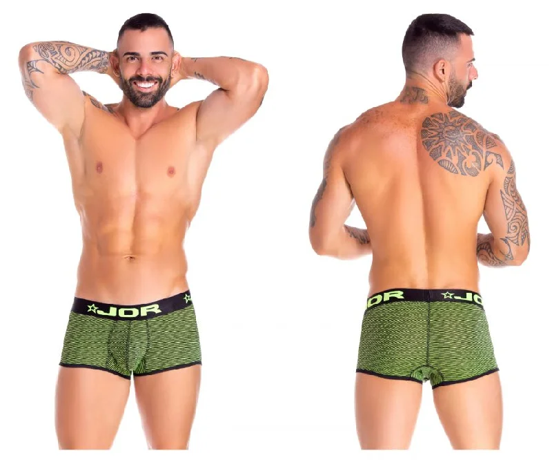 Can't Beat JOR 0817 Neon Boxer Briefs Color Black