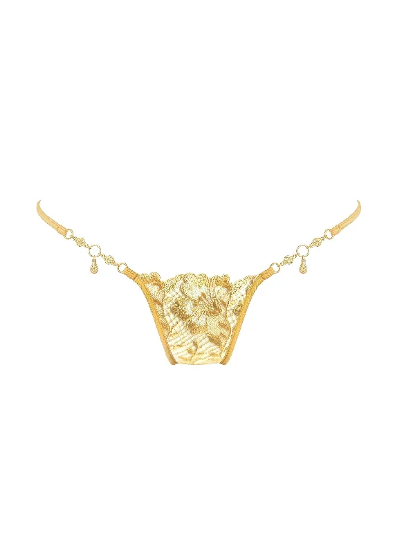 Buy More, Save More Gold Fever Luxury G-String