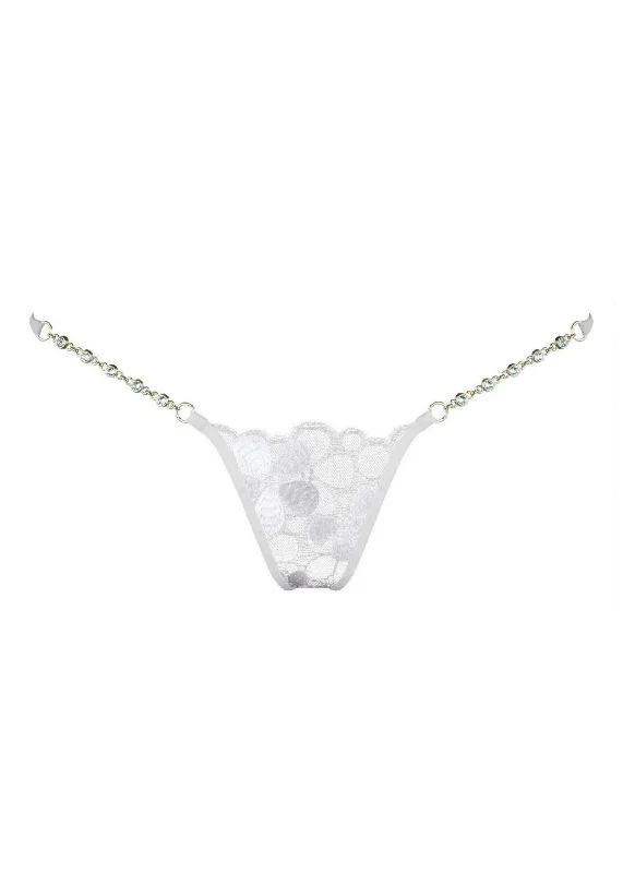 Huge Savings Ivory Pearl Luxury Mini G-String