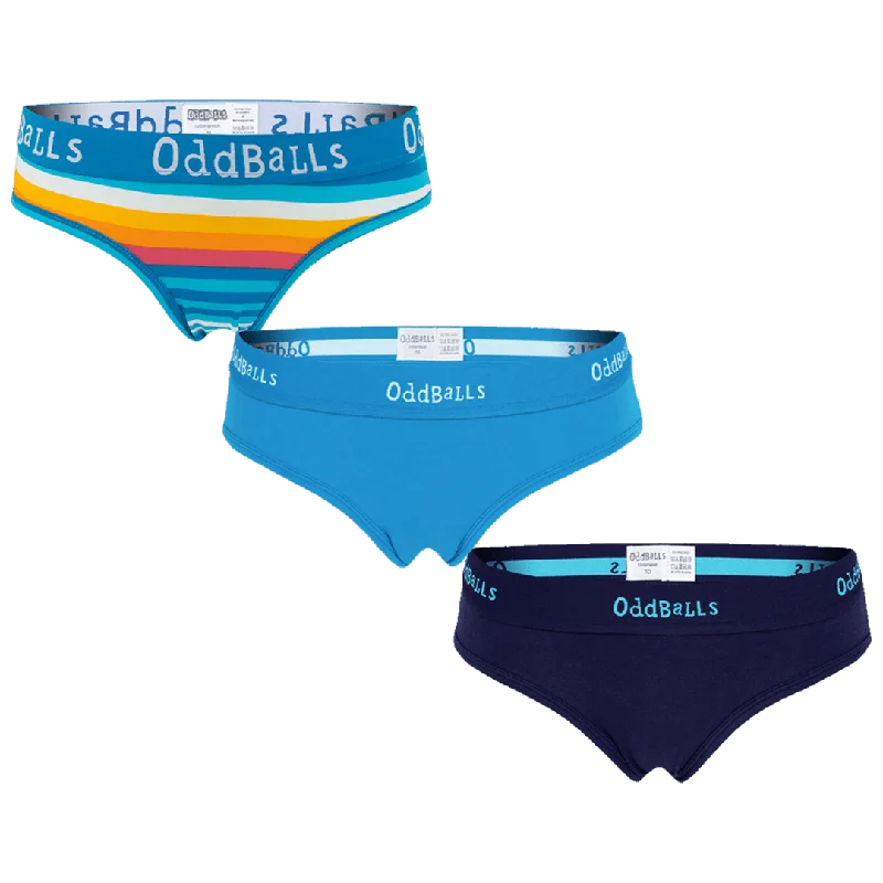Price Slash Ocean Bundle - Ladies Briefs 3 Pack Bundle