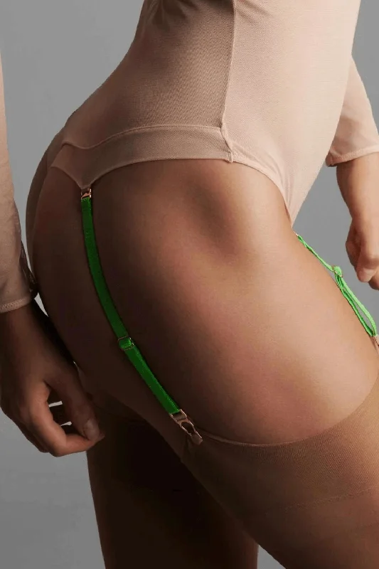 Your Weekend, Your Savings Signature Suspender Straps Green