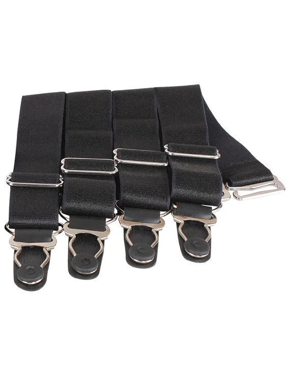 Savings Galore Suspender Clips In Black (4)