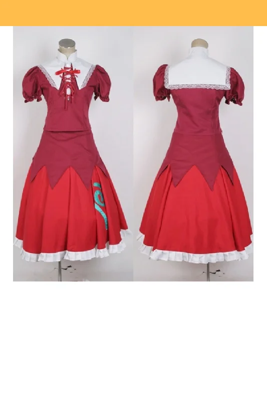 Blowout Deals Touhou Project Mountain of Faith Hina Kagiyama Cosplay Costume
