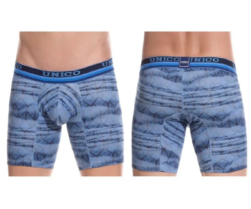 Big Deal Unico 1802010023446 Boxer Briefs Root Color Blue