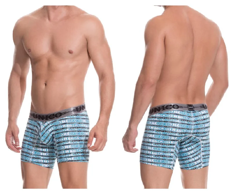 Value Pack Unico 1802010025146 Boxer Briefs Track Color Blue