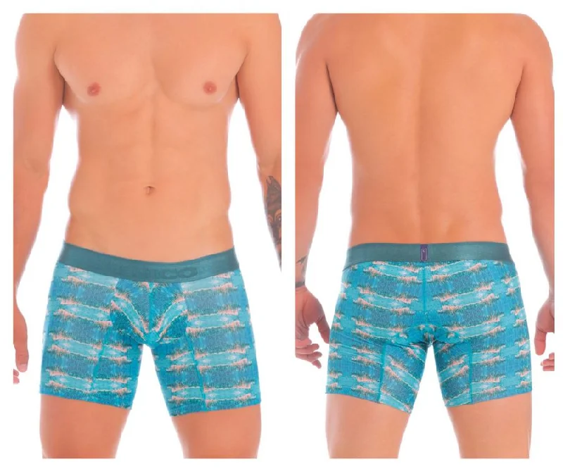 Instant Savings Unico 20070100231 Waterfront Boxer Briefs Color 63-Blue