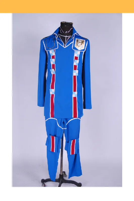 Flash Sale Valkyria Chronicles Welkin Gunther Bright Blue Version Cosplay Costume