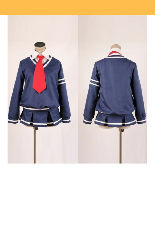 Online Only Vocaloid Miku Monochrome Blue Sky Cosplay Costume