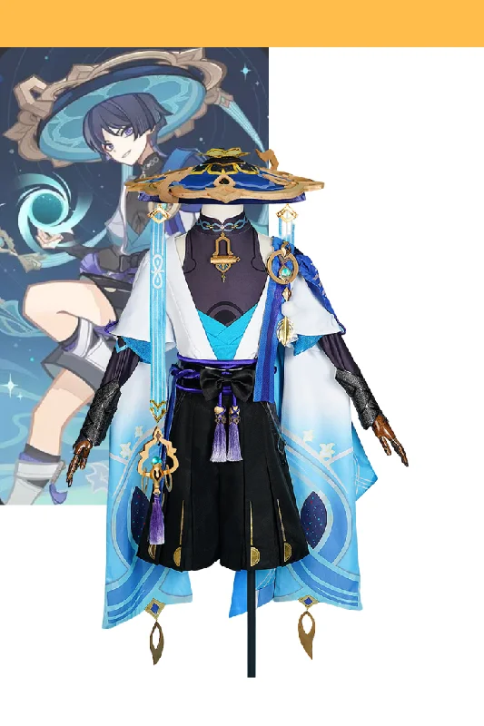 Weekend Special Wanderer Genshin Impact Limited Sizing Cosplay Costume