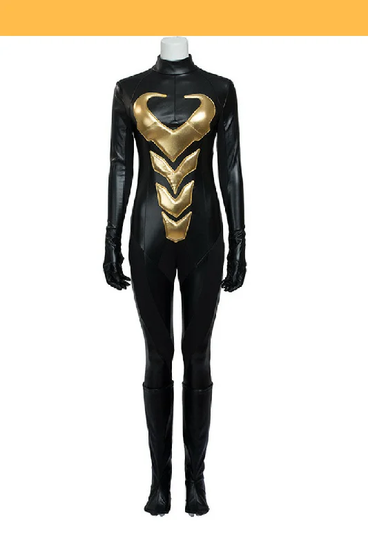 Members Only Wasp Comic Appearance PU Leather Cosplay Costume