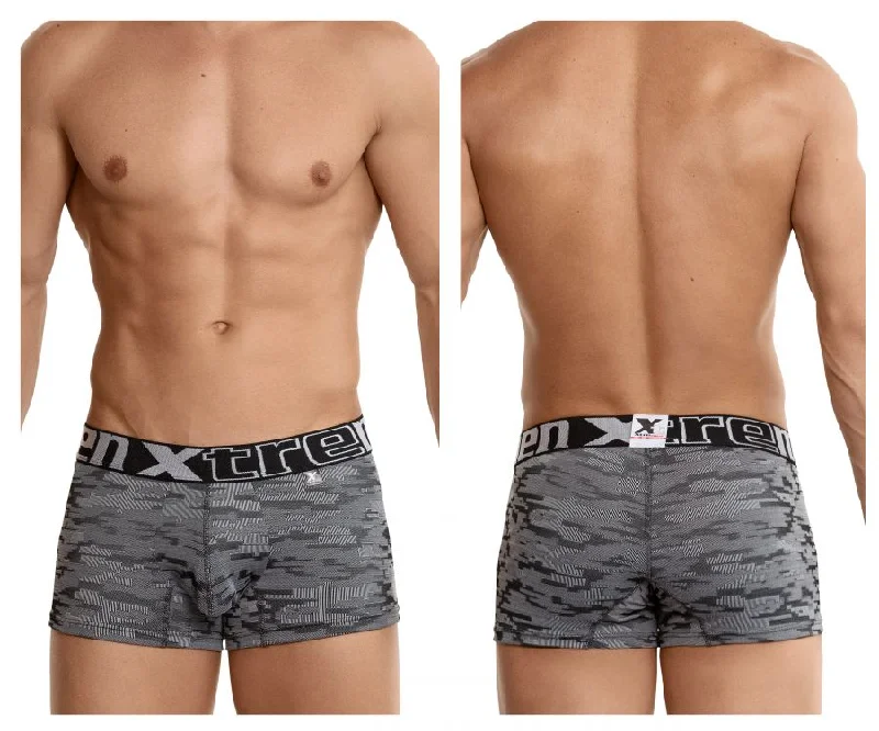 Online Deal Xtremen 51443C Jacquard Camouflage Boxer Briefs Color Black