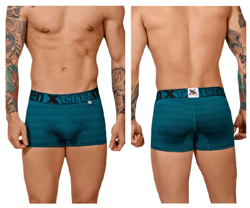 Epic Value Xtremen 51449C Geometric Jacquard Trunk Color Petrol