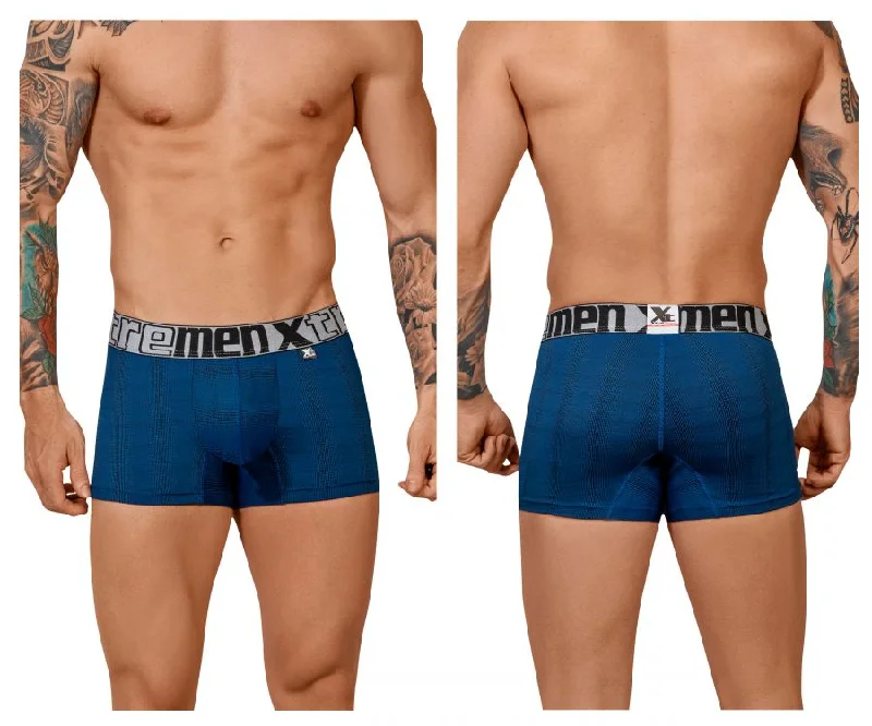 Hurry Up Xtremen 51451C Geometric Jacquard Trunk Color Blue