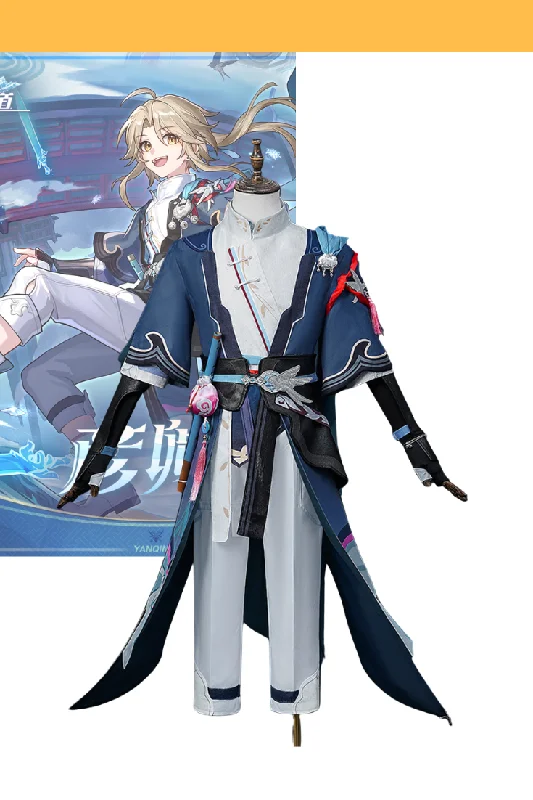 Deal Frenzy Yanqing Honkai Star Rail Limited Sizing Cosplay Costume