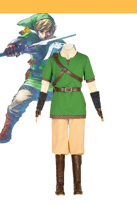 Exclusive Savings Zelda Skyward Sword Link Cosplay Costume
