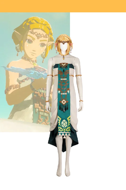Fantastic Offers Zelda Tears of Kingdom Custom Dress Set