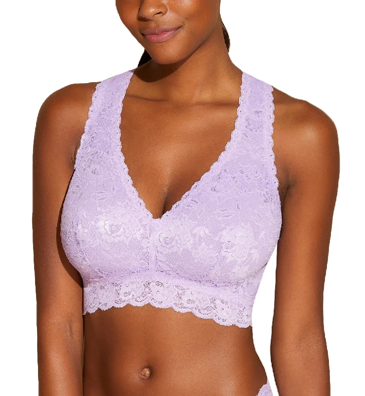 Year-End Deals Cosabella Never Say Never CURVY Racie Racerback Bralette (NEVER1355) - Icy Violet