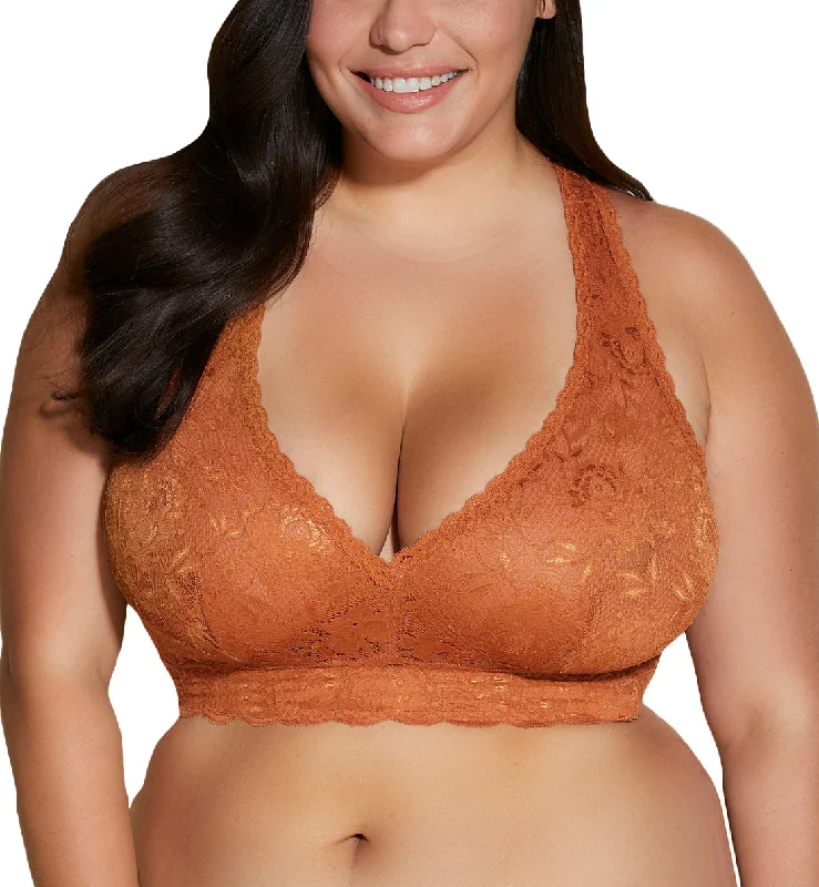 Weekend-Only Price Drops Cosabella NSN Ultra CURVY Racie Racerback Bralette (NEVER1353) - Dark Copper Weekend-Only Price Drops Cosabella NSN Ultra CURVY Racie Racerback Bralette (NEVER1353) - Dark Copper