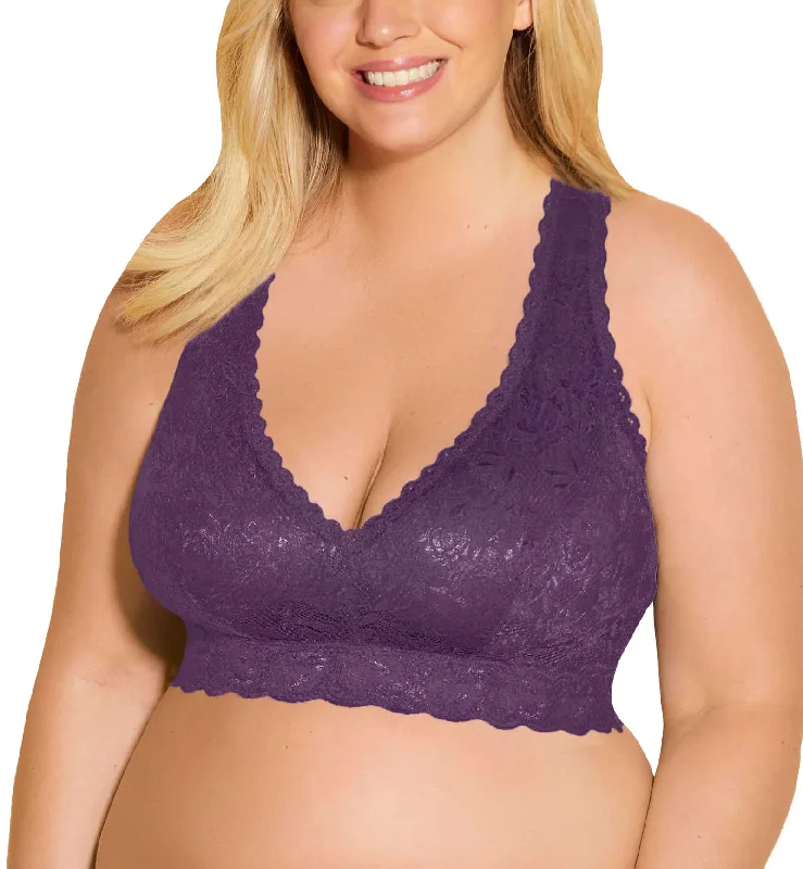 Weekend Bargains Galore Cosabella NSN Ultra CURVY Racie Racerback Bralette (NEVER1353) - Zaadi Purple Weekend Bargains Galore Cosabella NSN Ultra CURVY Racie Racerback Bralette (NEVER1353) - Zaadi Purple