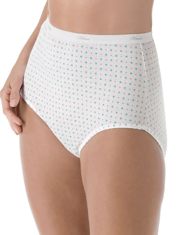 Best Choice Hanes Plus Size Women's Cotton Briefs 5-Pack
