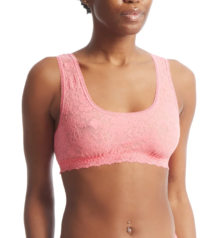 Clearance Sale Hanky Panky Daily Lace Scoop Neck Lined Bralette (777991) - Dahlia