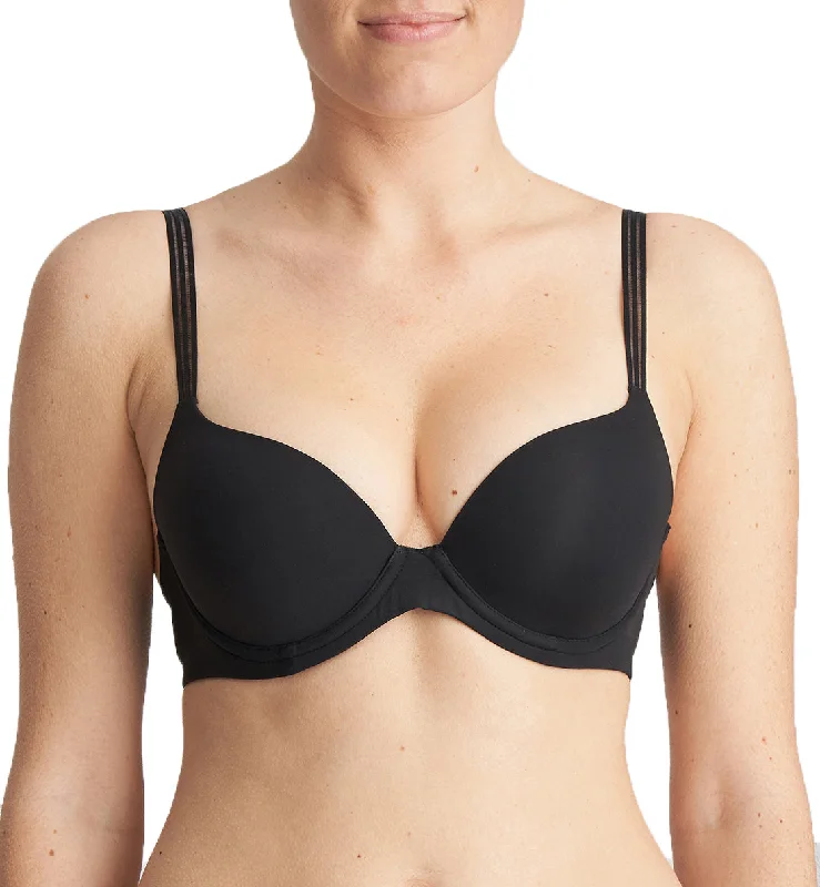 Today’s Special Marie Jo Louie Push Up Padded Plunge Underwire Bra (0122097) - Black
