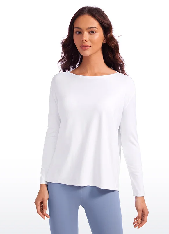 Unmissable Sale Butterluxe-Light Hip Length Back Hem Long Sleeves