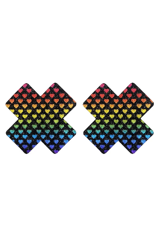 Super Sale Rainbow Hearts X Pasties
