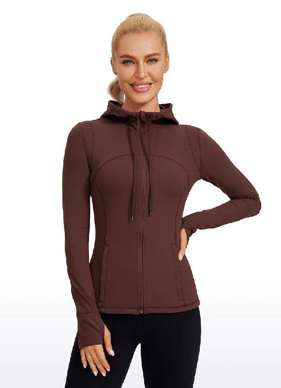 Big Savings Butterluxe Full Zip Pocketed Hoodies Thumb Holes