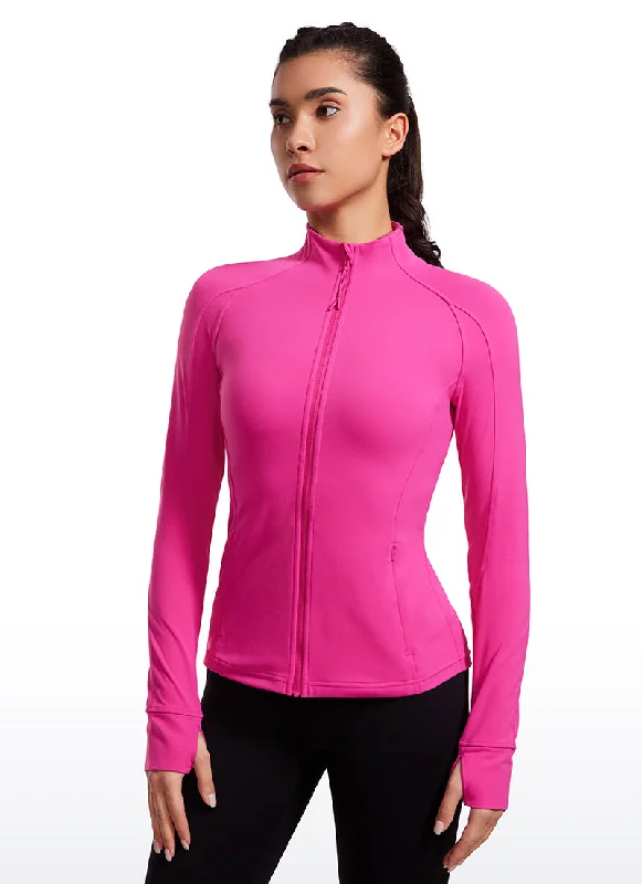 Shop the Weekend Away Butterluxe Full Zip Long Sleeves with Thumb Holes